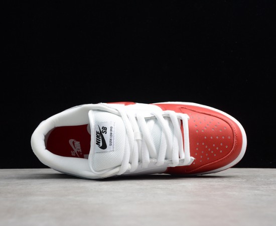 Nike SB Dunk Low Supreme Jewel Swoosh Red CK3480-600