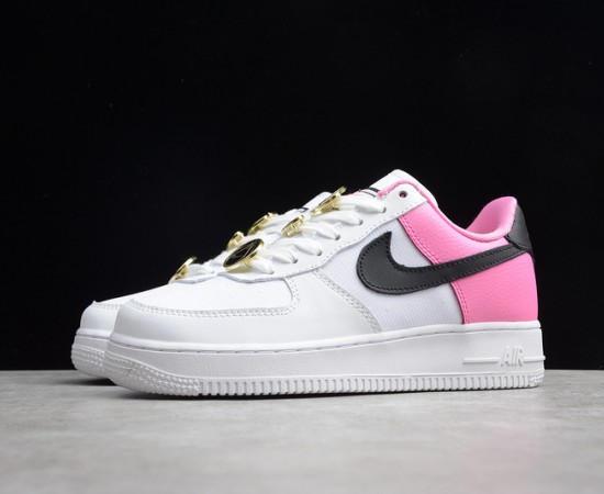 Nike Air Force 1 Low SE 'Basketball Pins' White Pink AA0287-107