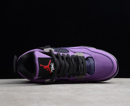 Travis Scott x Air Jordan 4 Retro 'Purple Suede'