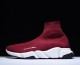 Balenciaga Speed Trainer Shoes Red