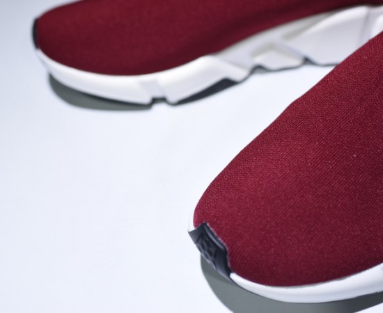 Balenciaga Speed Trainer Shoes Red