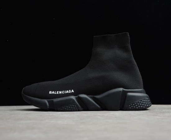 Balenciaga Speed Trainer Shoes Triple Black