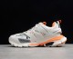 Balenciaga Track Trainer Shoes White Orange