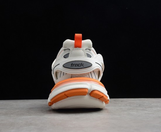 Balenciaga Track Trainer Shoes White Orange