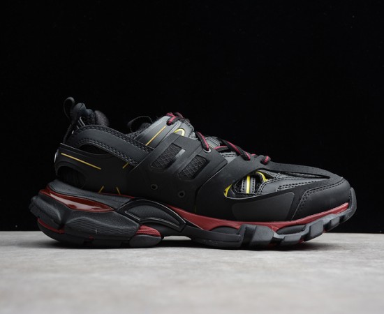 Balenciaga Track Trainer Sneakers Black Yellow Red