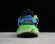 Balenciaga Track Trainer Sneakers Green Blue