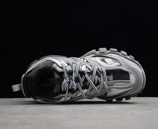 Balenciaga Track Trainer Sneakers Grey Silver