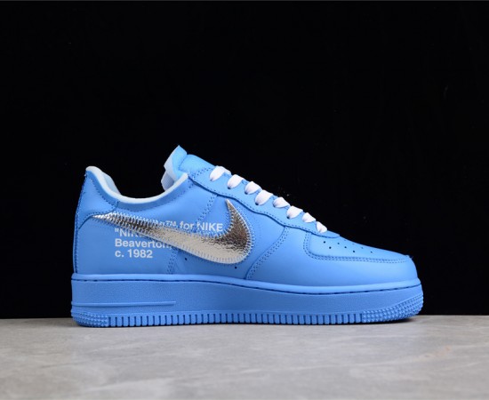 Nike Off-White x Air Force 1 Low 'MCA' Blue CI1173-400