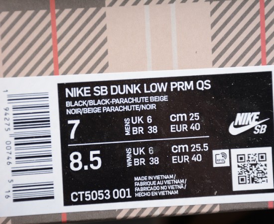 Travis Scott x Nike SB Dunk Low CT5053-001
