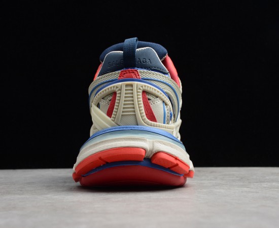 Balenciaga Track 2 Trainer Sneakers Grey Red Blue