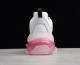 Balenciaga Triple S Clear Sole Sneakers White Pink