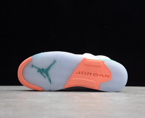 Air Jordan 5 Retro Light Aqua 440892-100