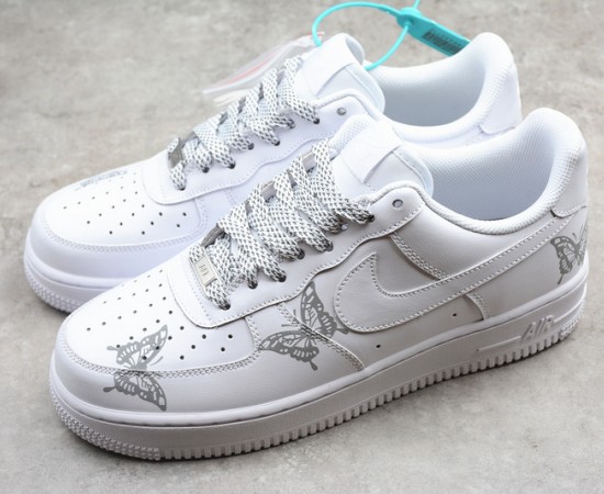 Nike Air Force 1 Low Butterfly Reflective White