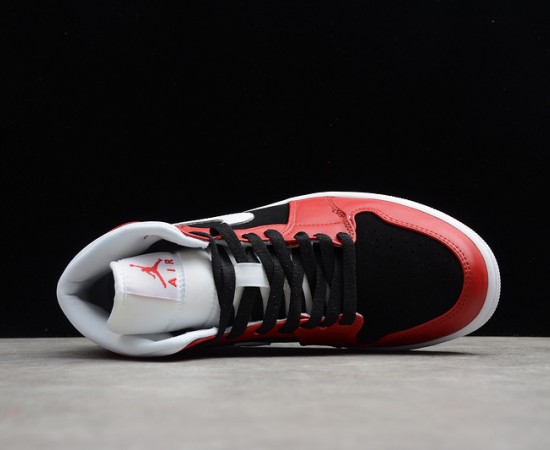 Air Jordan 1 Mid Gym Red Black BQ6472-601