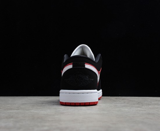 Air Jordan 1 Low Black White Gym Red DC0774-016