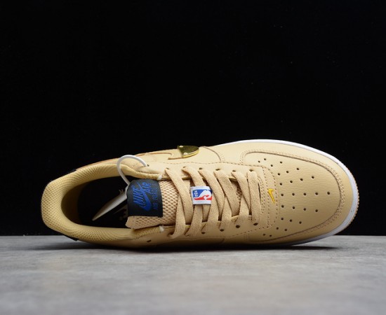 Nike Air Force 1 Low NBA Tan Yellow CT2298-200