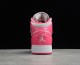 Air Jordan 1 Mid GS 'Platinum Pink' 555112-109