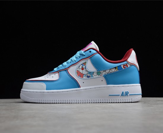 Nike Air Force 1 Custom Doraemon Blue White