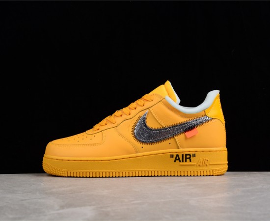 Off-White x Nike Air Force 1 Low University Gold Yellow DD1876-700