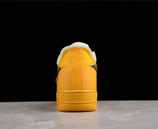 Off-White x Nike Air Force 1 Low University Gold Yellow DD1876-700