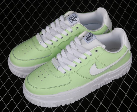 Nike Air Force 1 Pixel Volt Green