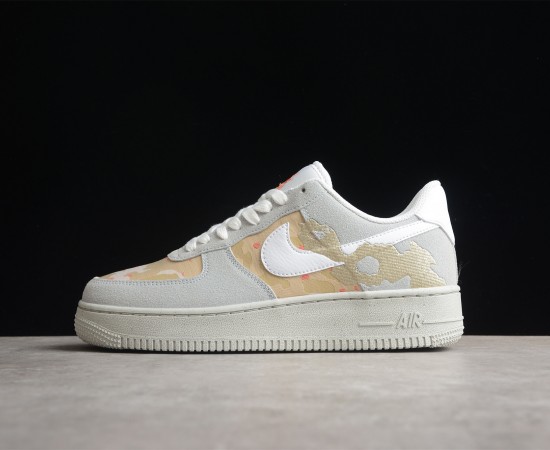 Nike Air Force 1 '07 LX 'Embroidered Desert Camo' DD1175-001