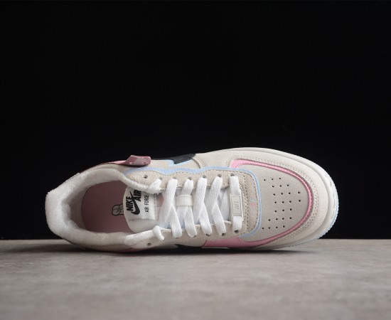 Nike Wmns Air Force 1 Shadow 'Hoops Pack - Medium Soft Pink' DX3358-100