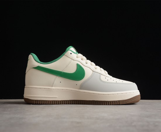 LV x Nike Air Force 1 07 Low Cream White Green Gold BS8856-116