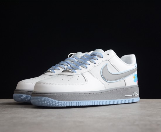 Air Force 1 07 “Fight the Epidemic” White Grey ZG0088 803