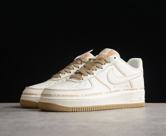 Uninterrupted x Nike Air Force 1 07 Low More Than Rice White Naturals UN0824-332