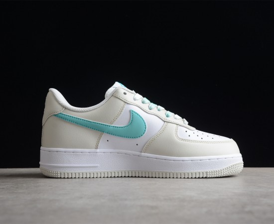 Nike Air Force 1 07 Low White Navy Blue Off-White LZ6699-555