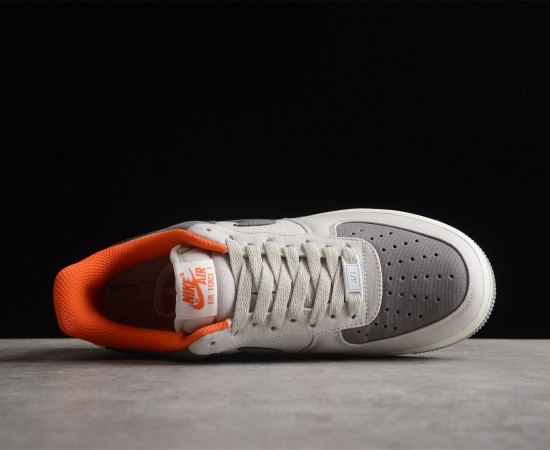 Nike Air Force 1 07 Low Linen Orange White DG2296-016 