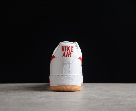 Nike Air Force 1 Low 'Color Of The Month White University Red' DJ3911-102