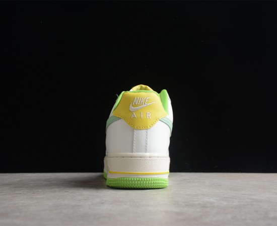Nike Air Force 1 07 LV8 2 White Green Yellow CW3388-201