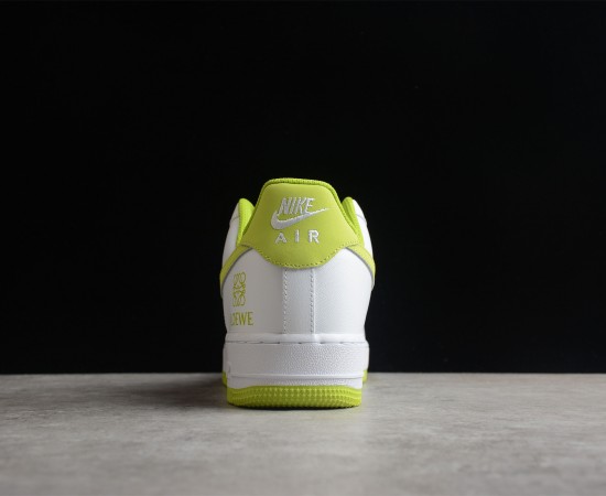 Nike Air Force 1 07 Low White Lime Green AF1234-002