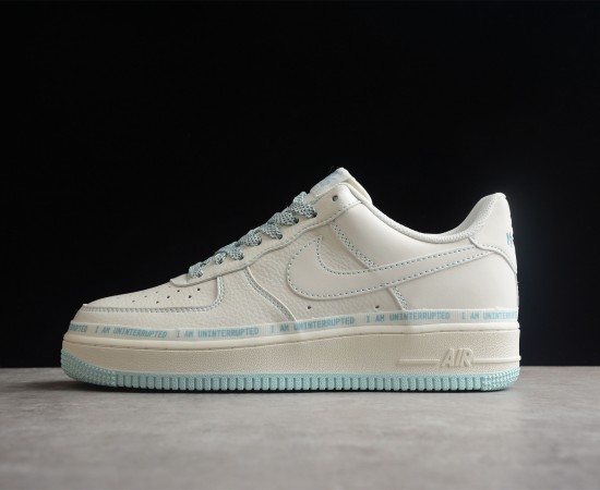 Uninterrupted x Nike Air Force 1 07 Low SU19 More Than Sail White Light Blue PO3699-808