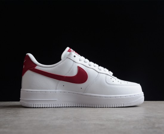 Nike Air Force 1 Low '07 White Noble Red 15115-154