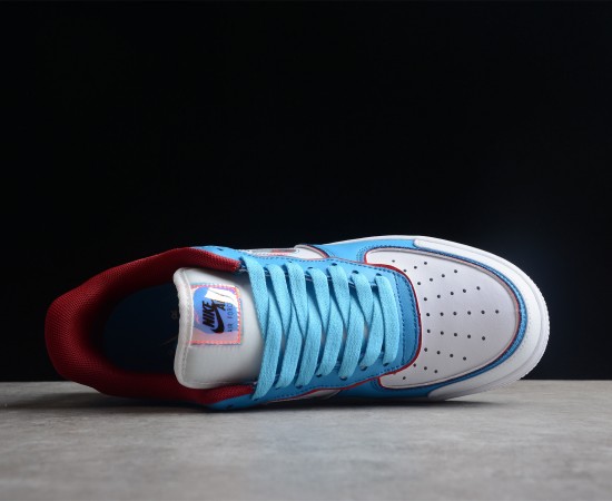 Nike Air Force 1 07 Low x Doraemon Blue White Red BQ8988-106