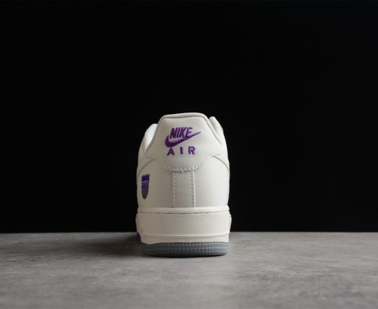 Nike Air Force 1 07 Low Rice White Grey Purple NK6928-205