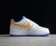 Nike Air Force 1 Yellow Blue White Sneakers BS8856-115