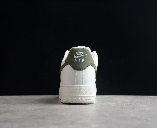 Nike Air Force 1 07 Low Cream White Dark Green CQ5059-110