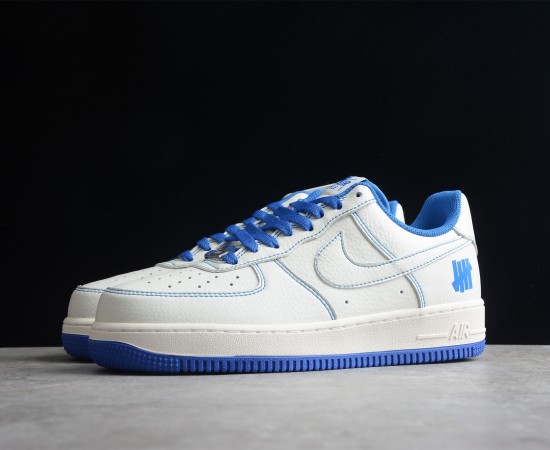 Undefeated x Nike Air Force 1 07 Low White Blue UN1570-680