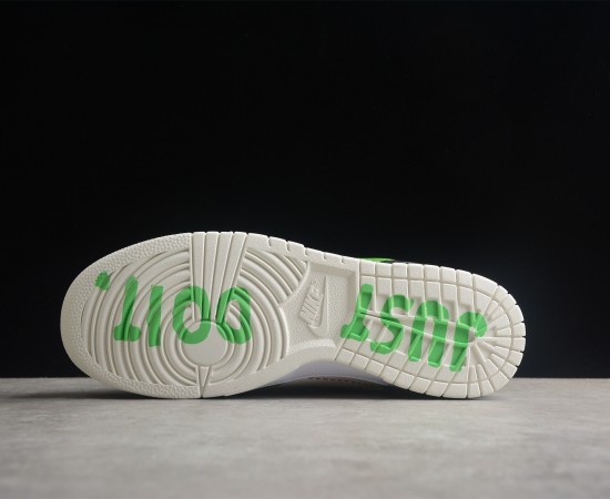 Nike Dunk Low Disrupt 2 Just Do It Snakeskin Green DV1491-101