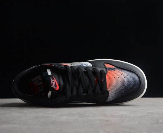 Nike Dunk Low Graffiti Black Red DM0108-001