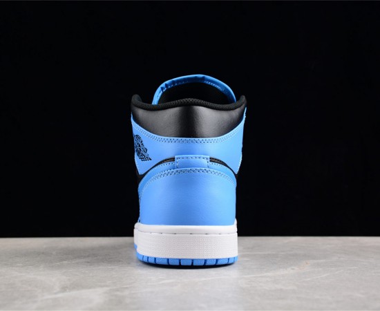 Air Jordan 1 Mid 'University Blue Black' DQ8426-401